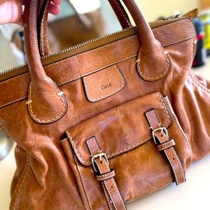 Chloe pure leather bag